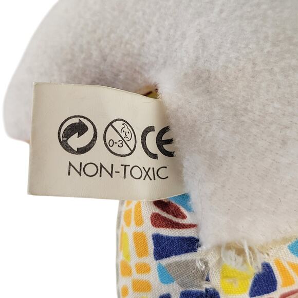 Mosaic Lizard Plush Stuffed Animal 9" Colorful Reptile Toy Spain Beanie Filling - Picture 10 of 14